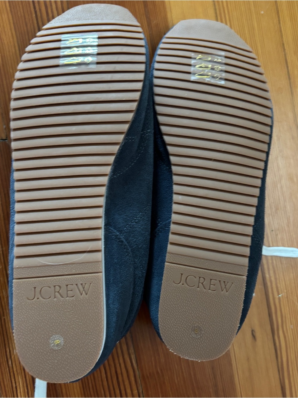 J. Crew Rec Sneakers in Dark Blue Suede Womens Size 8 NWT - Picture 7 of 9